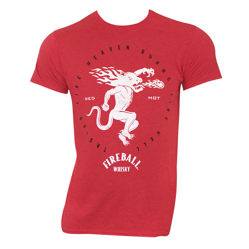 mens fireball shirt