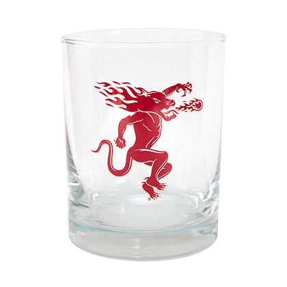 Fireball Whisky Dragon Rocks Liquor Glass