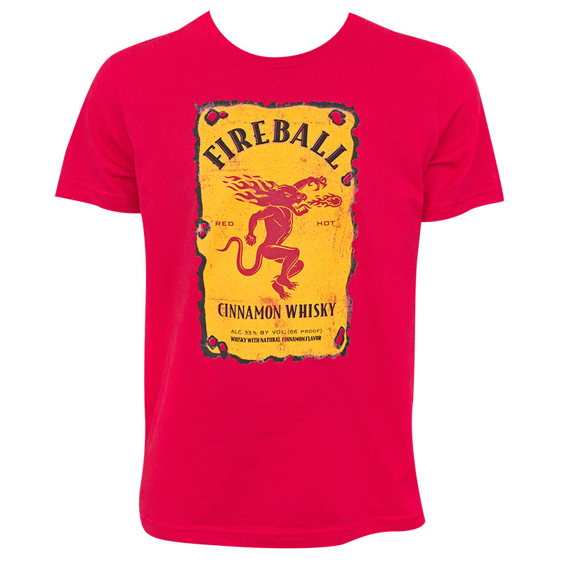 mens fireball shirt