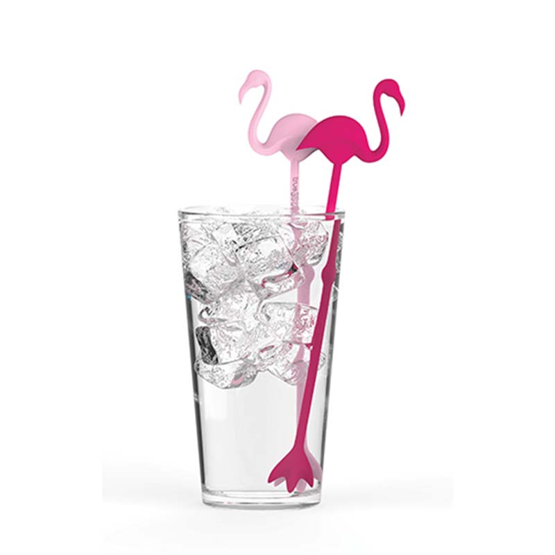 Flamingo Swizzle Stick Set Flamingo Swizzle Stick Set