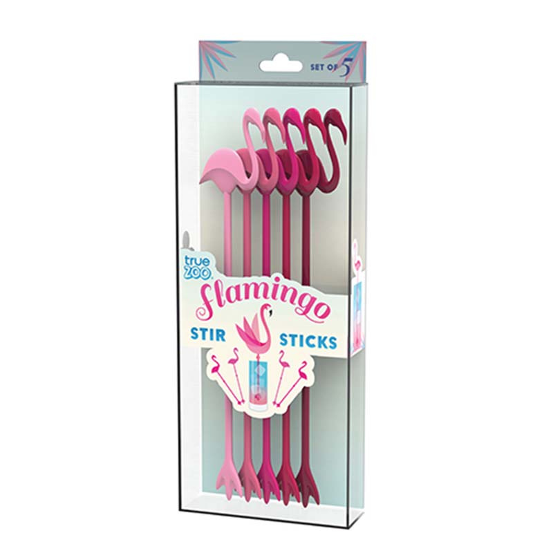 Flamingo Swizzle Stick Set Flamingo Swizzle Stick Set