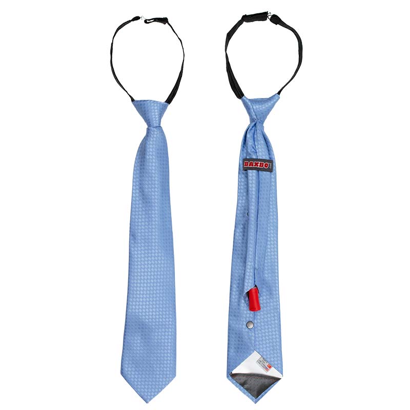 Blue Secret Flask Tie Blue Secret Flask Tie