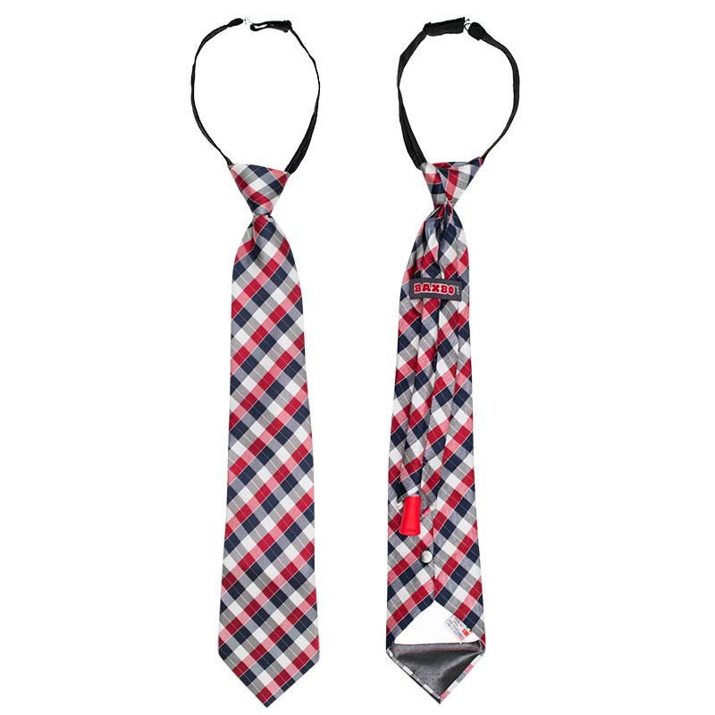 Red And Blue Secret Flask Tie Red And Blue Secret Flask Tie