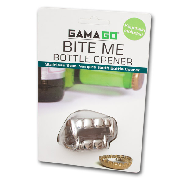 Bite Me Vampire Teeth Bottle Opener
