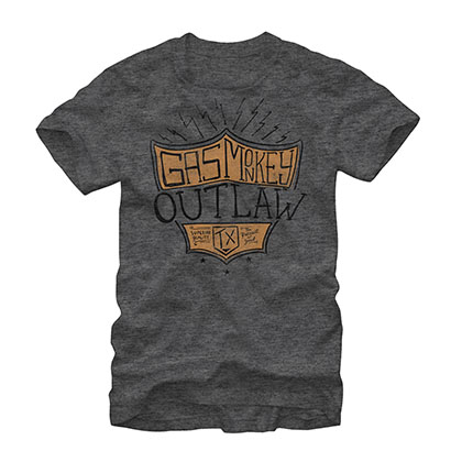 Gas Monkey Garage Outlaw Gray T-Shirt