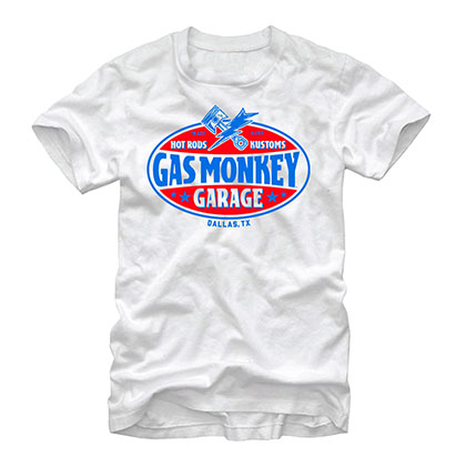 Gas Monkey Garage Gasser White T-Shirt