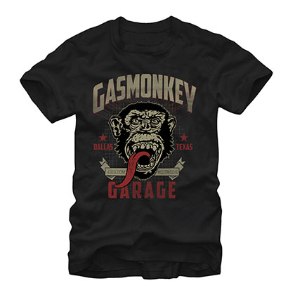 Gas Monkey Garage Framed Black T-Shirt