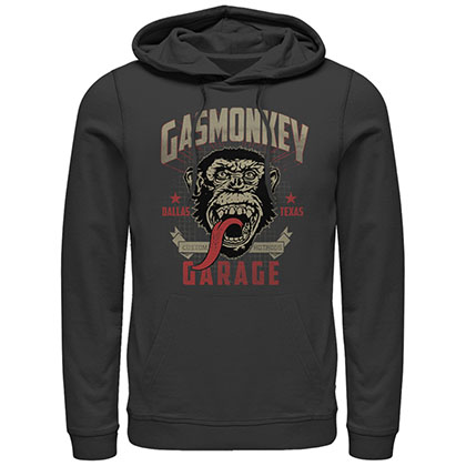 Gas Monkey Garage Framed Black Pullover Hoodie