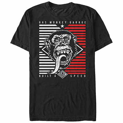 Gas Monkey Garage Stryper Black T-Shirt