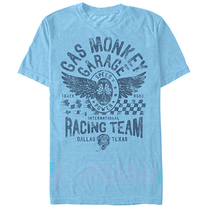 Gas Monkey Garage International Racing Blue T-Shirt