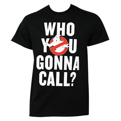 Ghostbusters Who You Gonna Call Tee Shirt
