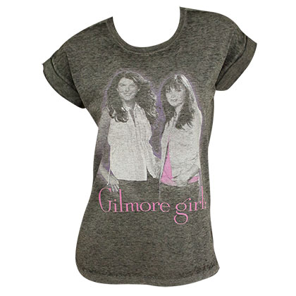 Gilmore Girls Photo Women's Rolled Sleeves Tshirt
