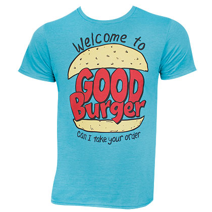 Good Burger Welcome To Good Burger Blue Tee Shirt
