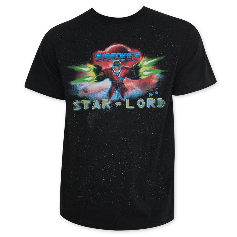 guardians of the galaxy star lord t shirt