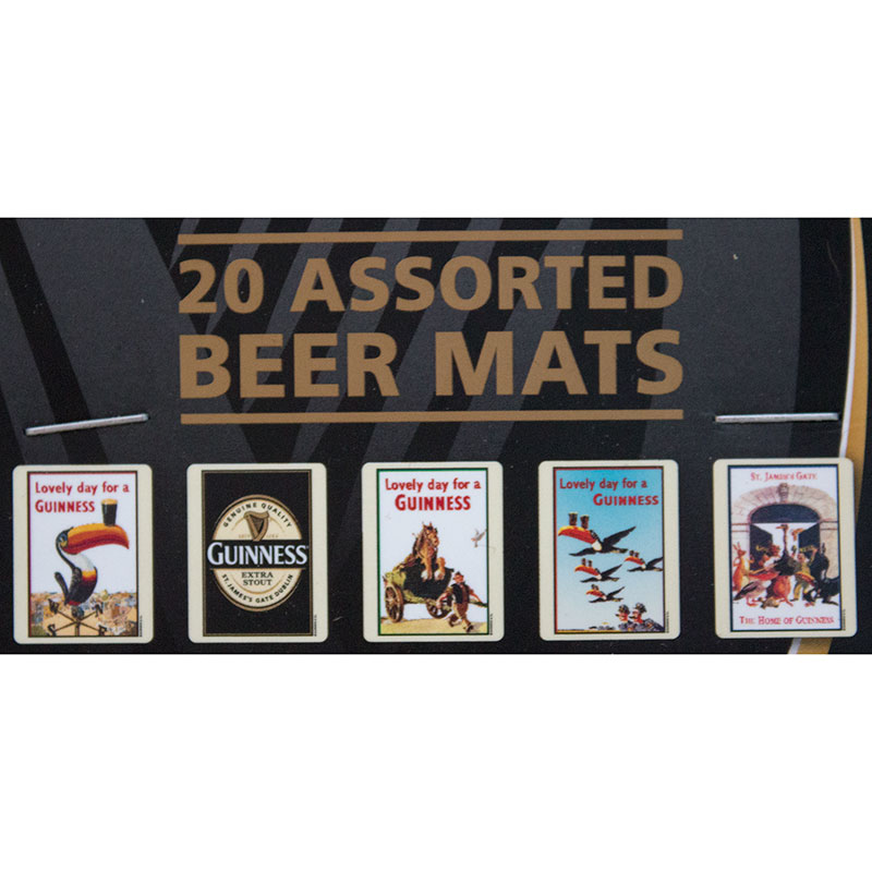 Guinness 20 Pack Beer Coasters
