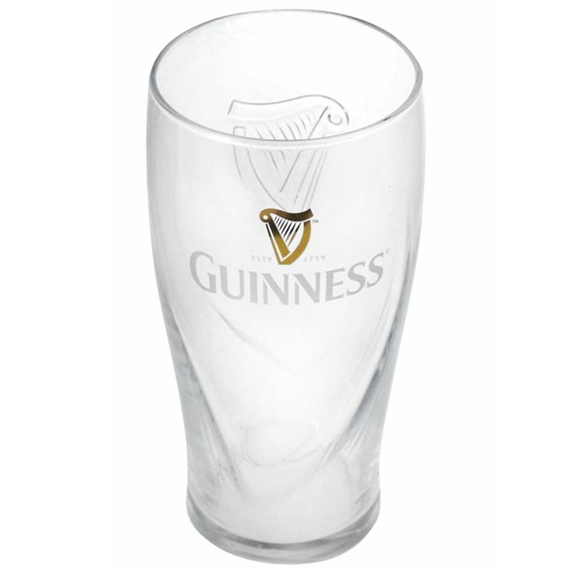 Guinness Beer Drinking Gravity Pint Glass Guinness Beer Drinking Gravity Pint Glass