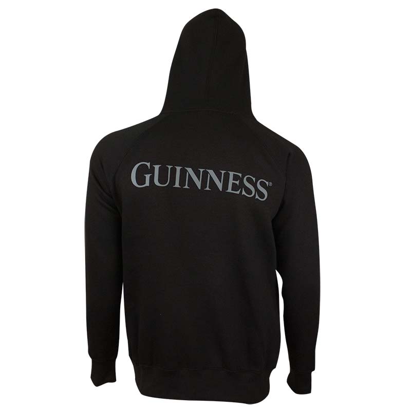 Guinness Men's Black Beer Pouch Hoodie Guinness Men's Black Beer Pouch Hoodie