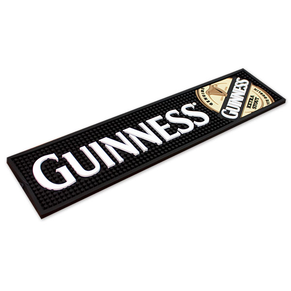 Guinness Stout 20 in. Rubber Bar Mat
