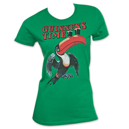 Guinness Brewery Women's Toucan Beer Tee Shirt