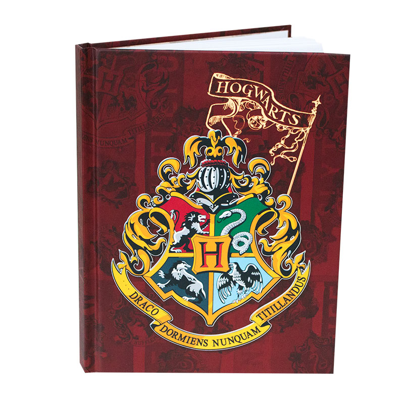 Harry Potter Hogwarts Hard Cover Journal