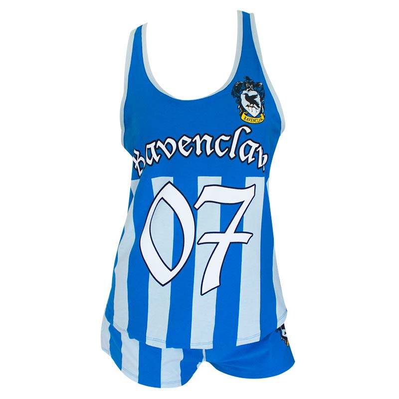 Harry Potter Women's Ravenclaw Quidditch Seeker Varsity Pajamas Harry Potter Women's Ravenclaw Quidditch Seeker Varsity Pajamas