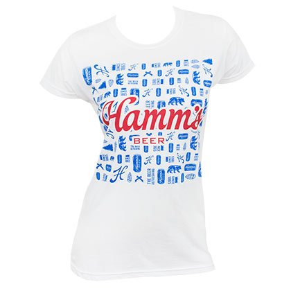 Hamm's Abstract Women's Tee Shirt