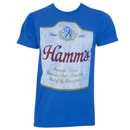 Hamm's Beer Vintage Logo TShirt