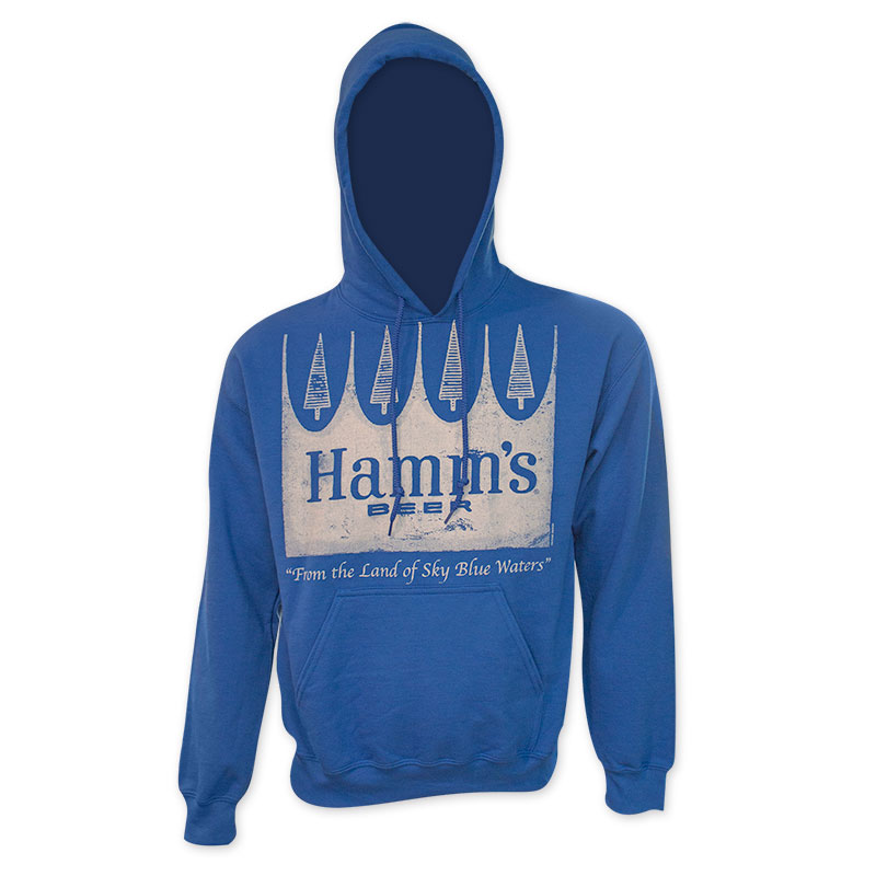Hamm's Premium Men's Blue Hoodie Hamm's Premium Men's Blue Hoodie