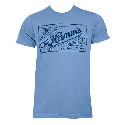 Hamm's Beer Stamp Logo Tee Shirt