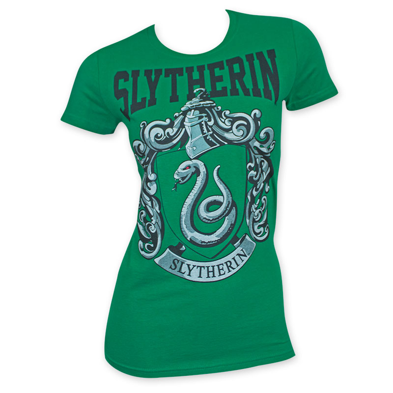 green slytherin shirt