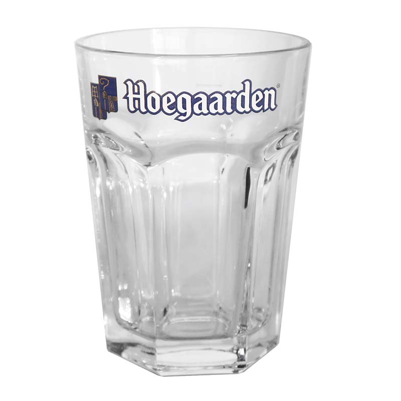 Hoegaarden Logo Tumbler Glass Hoegaarden Logo Tumbler Glass