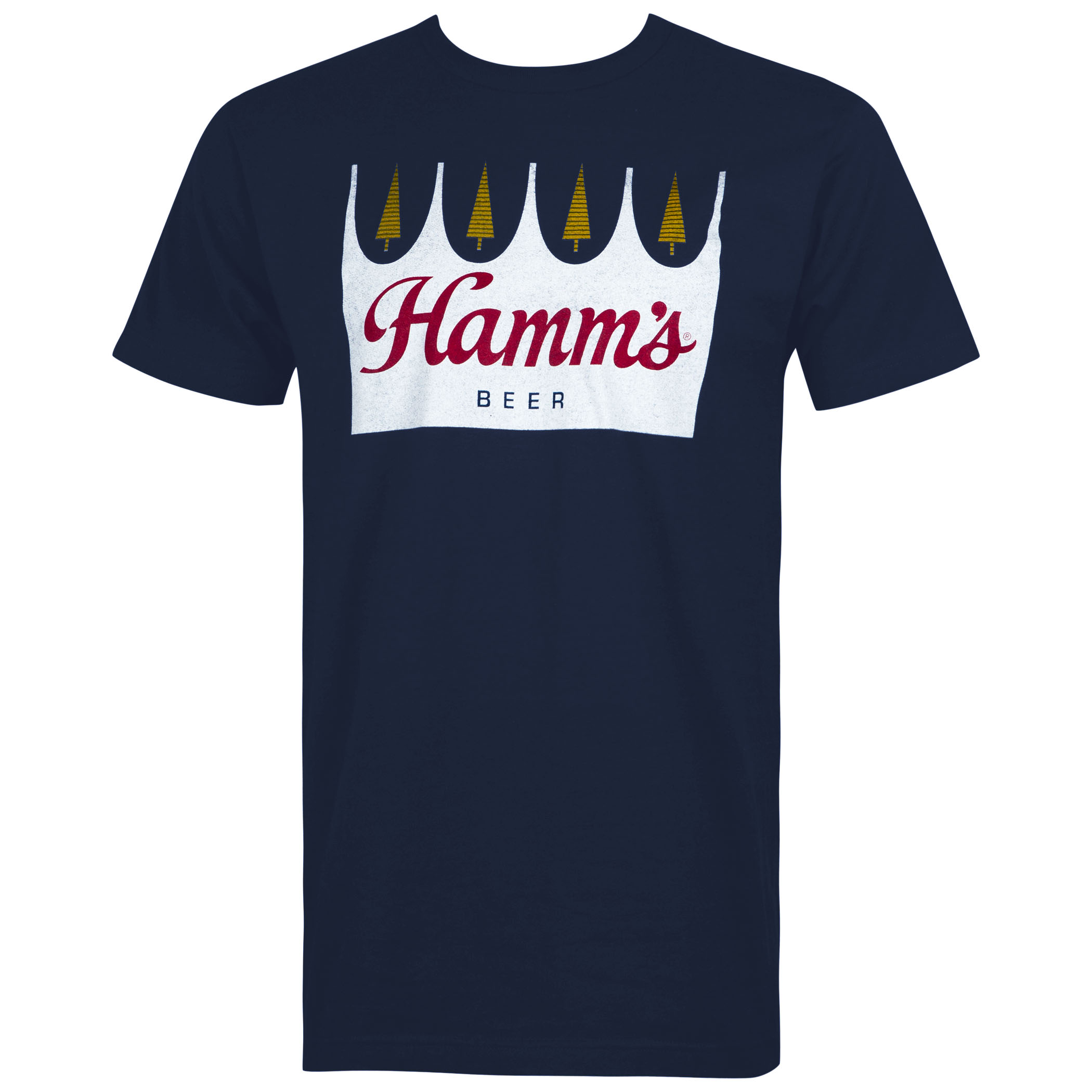 Hamm's Beer Crown Logo Tshirt Hamm's Beer Crown Logo Tshirt
