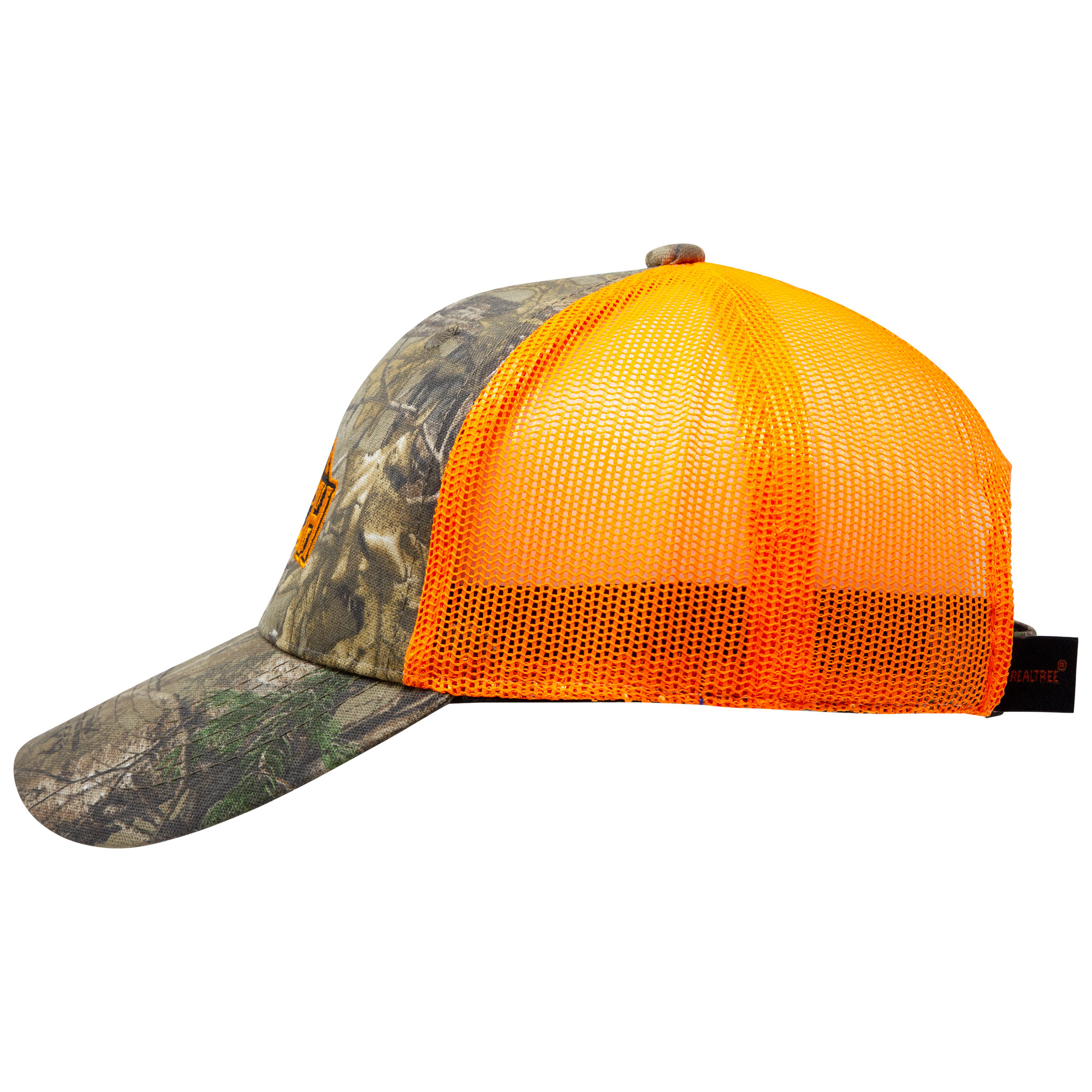 orange camo trucker hat wholesale