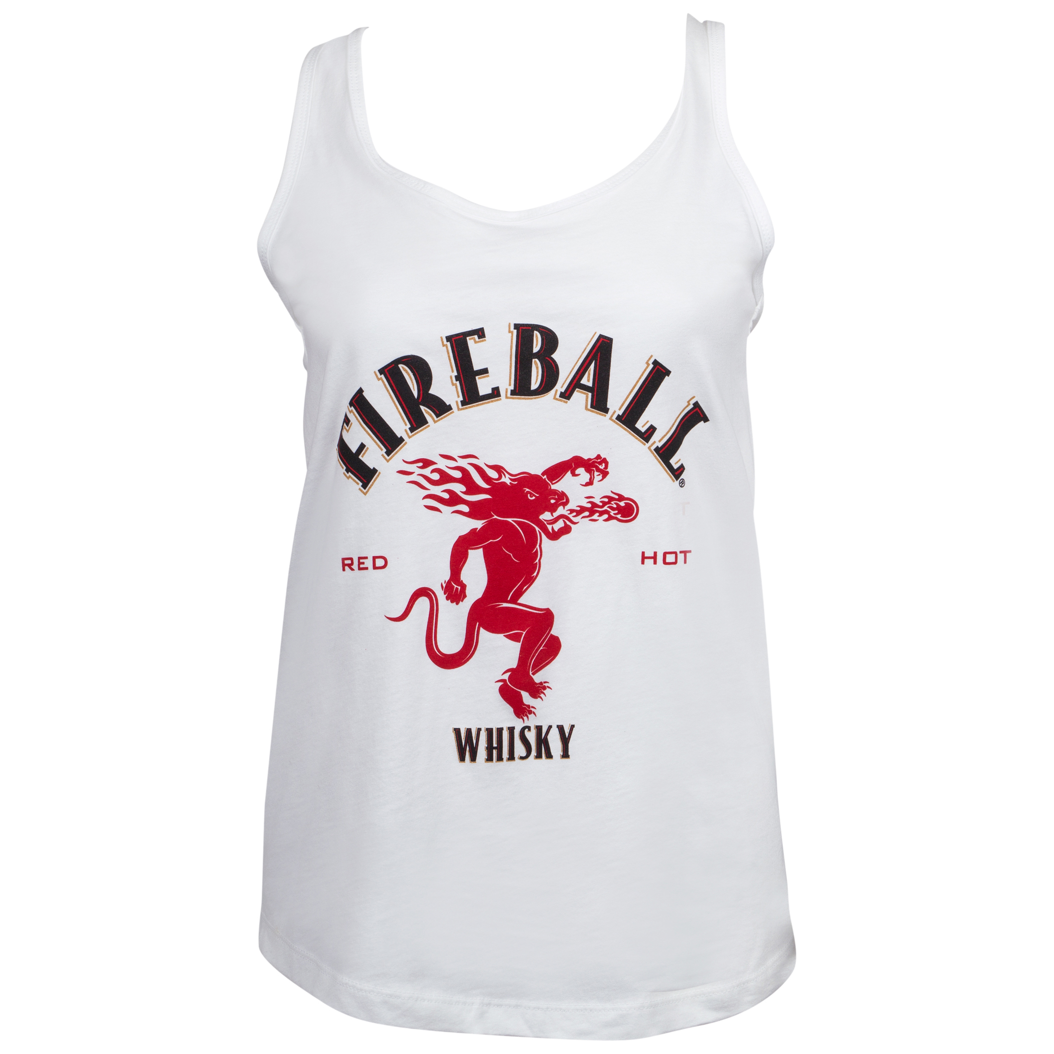 Fireball Classic Logo Women's Racerback Tank Top Fireball Classic Logo Women's Racerback Tank Top