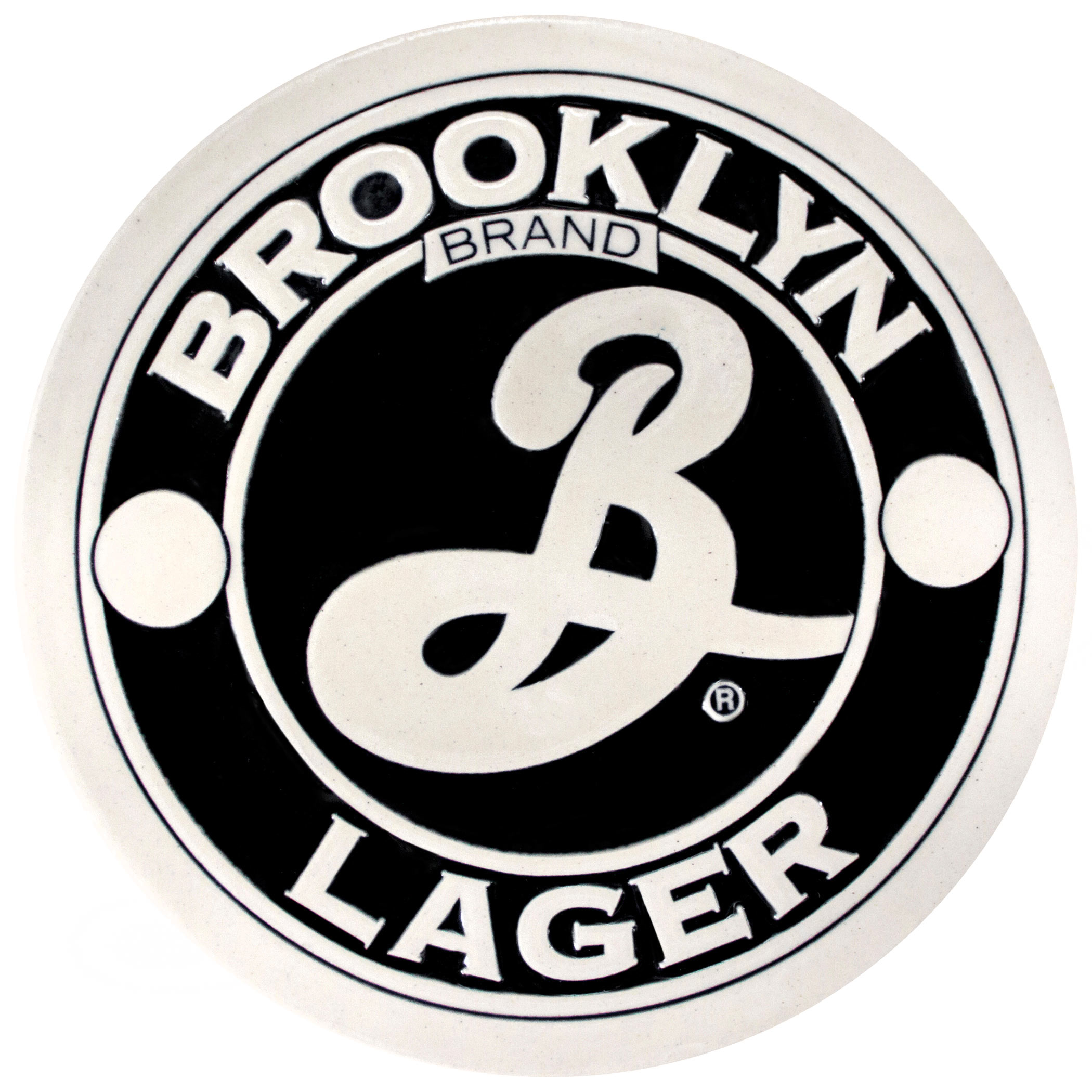 Brooklyn Brewery Logo Stone Coaster