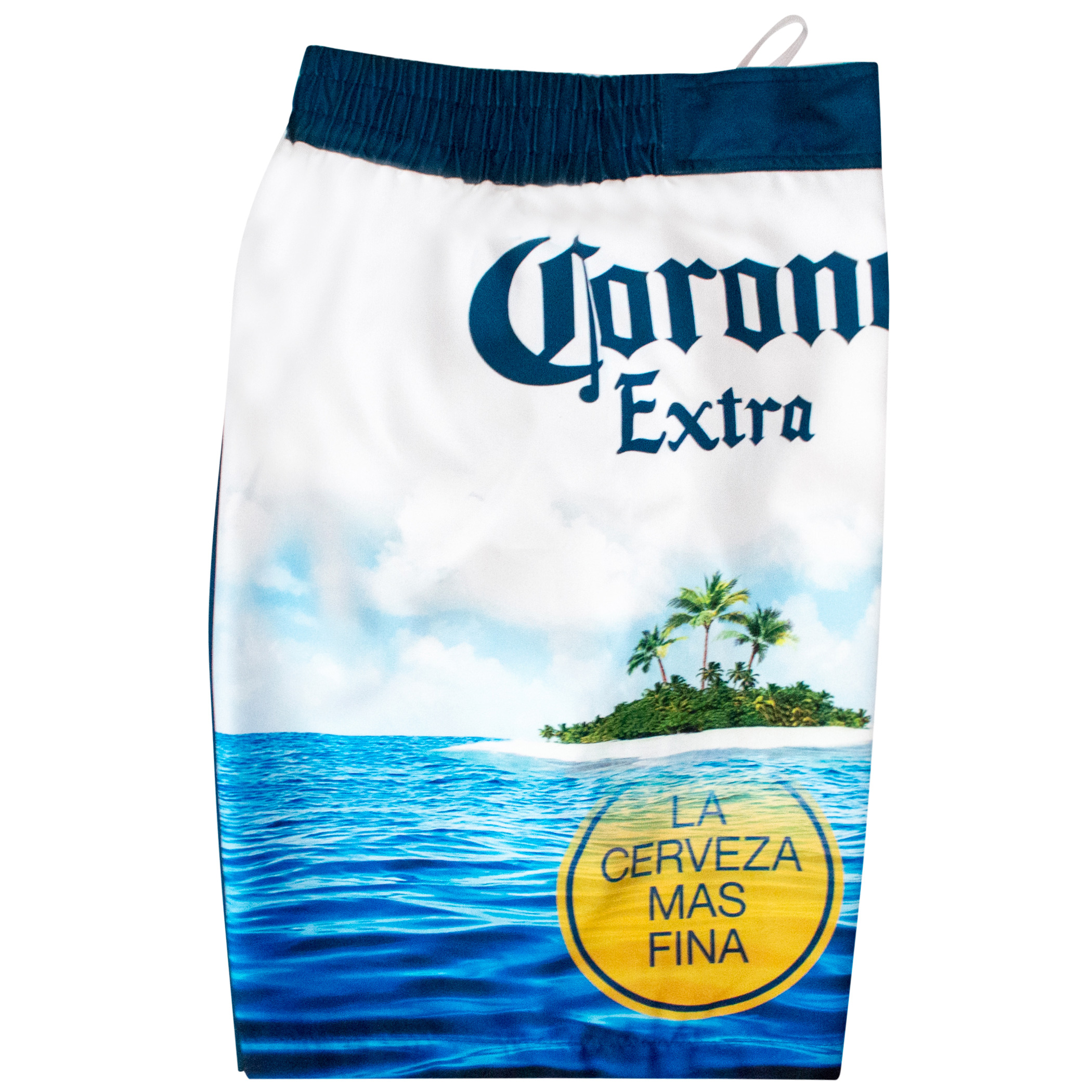 Corona Extra Beach Scene Board Shorts Corona Extra Beach Scene Board Shorts