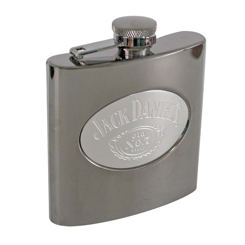 Jack Daniels Gunmetal 6 OZ Flask Jack Daniels Gunmetal 6 OZ Flask