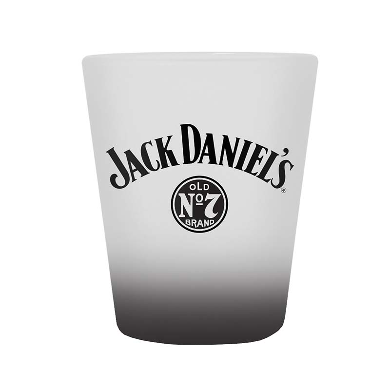 Jack Daniels Frosted No 7 Shot Glass