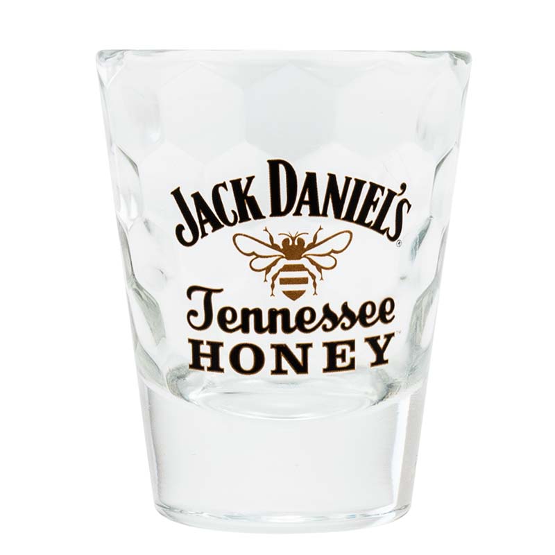 Jack Daniels Textured Tennessee Honey Shot Glass Jack Daniels Textured Tennessee Honey Shot Glass