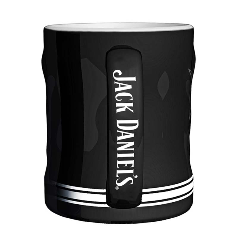 Jack Daniels Black No. 7 Sculpted Relief Mug Jack Daniels Black No. 7 Sculpted Relief Mug