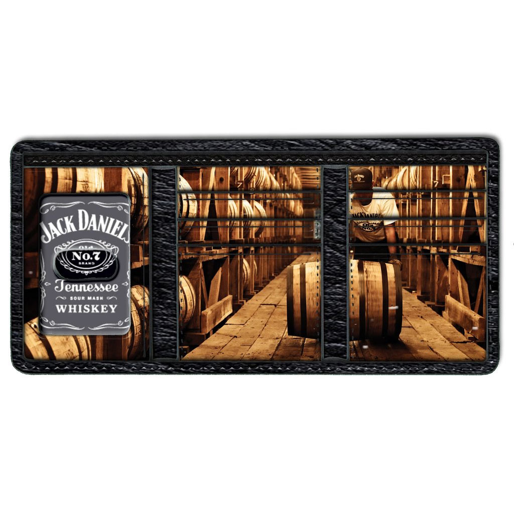 Jack Daniels Old No. 7 Black Label Trifold Wallet Jack Daniels Old No. 7 Black Label Trifold Wallet
