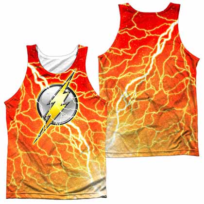 The Flash Lightning Logo Sublimation Tank Top