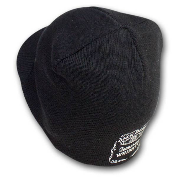 Jack Daniels Knit Winter Brim Beanie Hat Jack Daniels Knit Winter Brim Beanie Hat