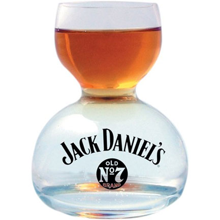Jack Daniels Water Bottom Shot Glass