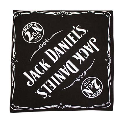 Jack Daniels Old No. 7 Black Bandana