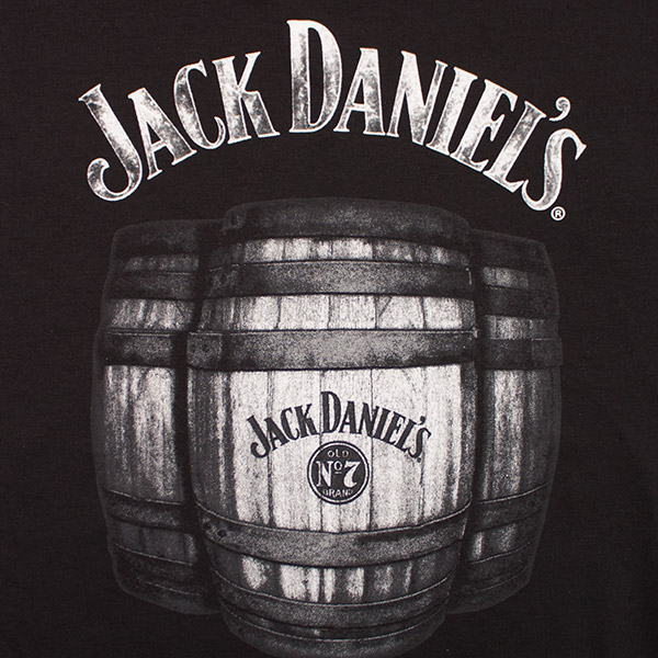 logo sweatshirts 7 vintage Whiskey Jack Tshirt Daniel's Barrel