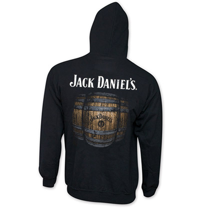 Jack Daniels Men's Black Barrel Hoodie