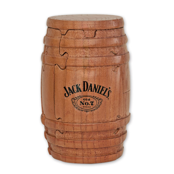 Jack Daniel's Whiskey Barrel Wooden Puzzle Jack Daniel's Whiskey Barrel Wooden Puzzle