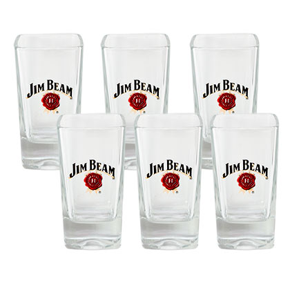 Jim Beam Six Pack Shot Glass Set