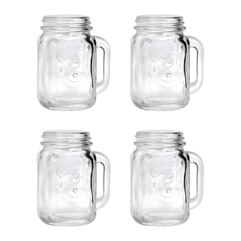 Mason Jar Shot Glass Four Pack Mason Jar Shot Glass Four Pack